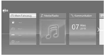 Menüpunkt auswählen