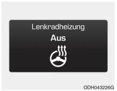 Lenkradheizung Aus