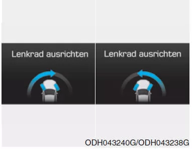 Lenkrad ausrichten