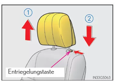 Höheneinstellung