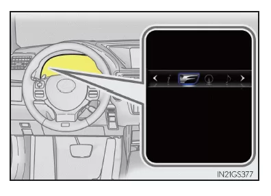 Anzeigeelemente des Displays