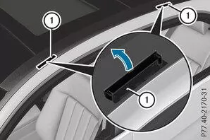 Dachträger befestigen (Limousine) 
