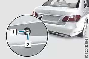 Kofferraum entriegeln (Limousine) 