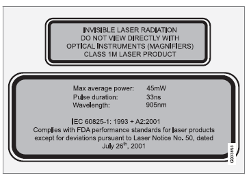 City Safety - Lasersensor