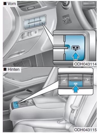 Heckrollo (ausstattungsabhängig)