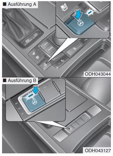 Lenkradheizung (ausstattungsabhängig)