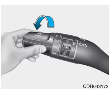 Stellung "Standlicht"