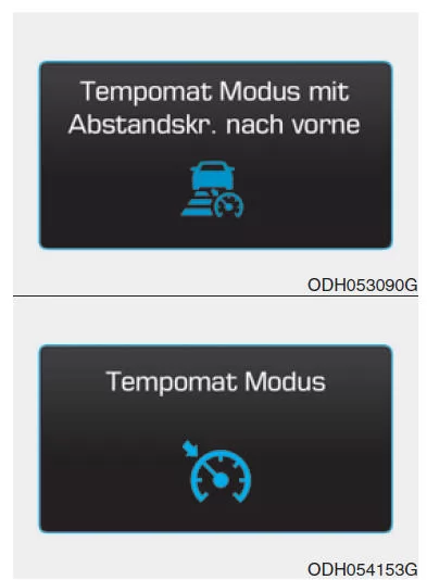 Umschalten in den CC-Modus