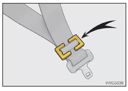 Befestigen von Kindersitzen mit einem Sicherheitsgurt