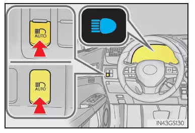 Umschalten auf Fernlicht