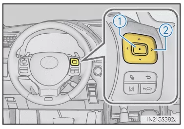 Bedienen der Instrumentenschalter
