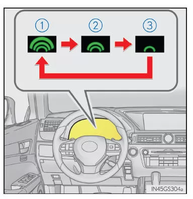 Ändern des Zeitpunkts der Ausgabe der Pre-Crash-Warnung