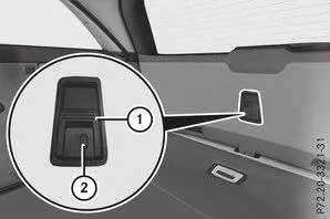 Heckklappe von innen öffnen (T-Modell mit Klappsitzbank)