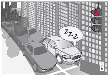 Der Motor wird ausgeschaltet - es wird leiser und sauberer.