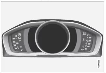 Informationsdisplay, digitales Instrument*.