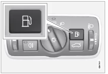 Kraftstofftankklappe öffnen/schließen