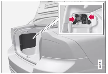 Lampenfassung hinten