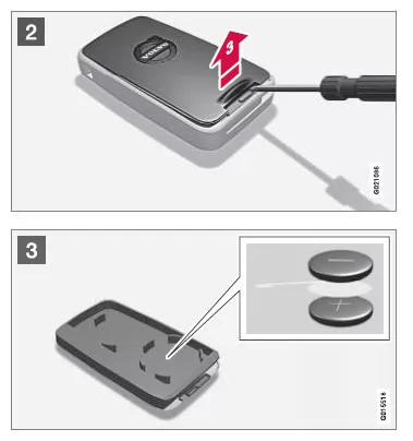 Transponderschlüssel - Batteriewechsel