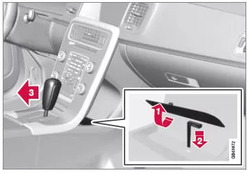 Automatische Wählhebelsperre deaktivieren